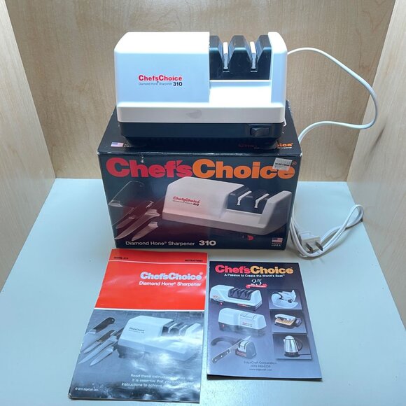 ChefsChoice Diamond Hone Knife Sharpener Model 310 Two-Stage Kitchen & Pocket Kn - Picture 8 of 15